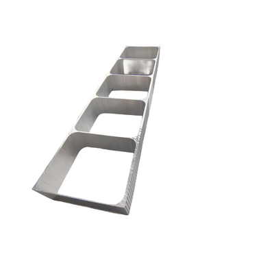 6063 Perfiles de extrusión industrial de aleación de aluminio para carrocerías de camiones y autobuses Certificados ISO