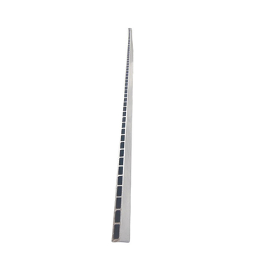 6063 Perfiles de extrusión industrial de aleación de aluminio para carrocerías de camiones y autobuses Certificados ISO