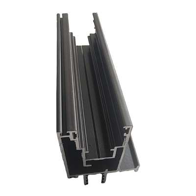 T Profiles de extrusión de aluminio anodizado de ranura de plata y servicio de procesamiento de desenrollamiento