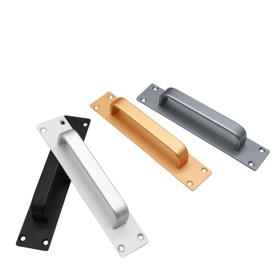 Manija o accesorios de aleación de aluminio para puertas y ventanas personalizadas en acabado anodizado