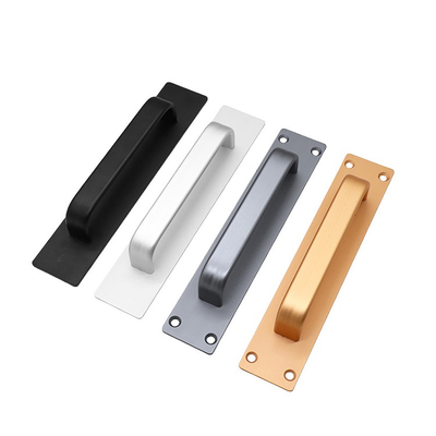 Manija o accesorios de aleación de aluminio para puertas y ventanas personalizadas en acabado anodizado