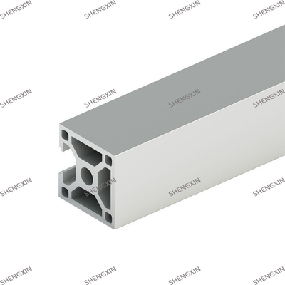Profile de aleación de aluminio 6063-T5 Profile de plata anodizada 4040 4080 V Profiles de extrusión de ranura
