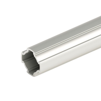 Tamaño personalizado Perfiles de aluminio anodizado en T con anodizado negro y perfil 6063-T5