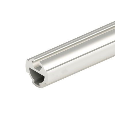 Tamaño personalizado Perfiles de aluminio anodizado en T con anodizado negro y perfil 6063-T5