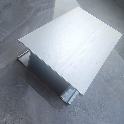 Extrusión de perfiles de aluminio personalizados recubiertos en polvo para ventanas y puertas