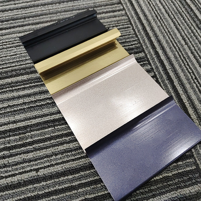Profiles de recorte de suelo de aluminio Profiles de transición de suelo de aluminio para una tolerancia alta ± 1%