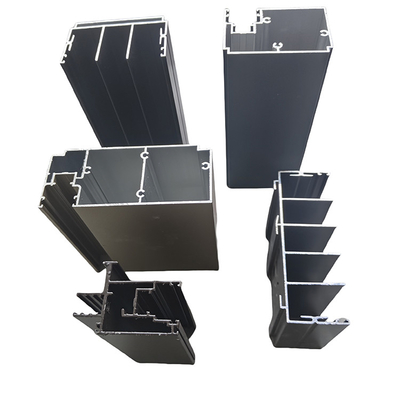 Perfiles de extrusión de aluminio OEM en colores personalizados para anodización de puertas y ventanas