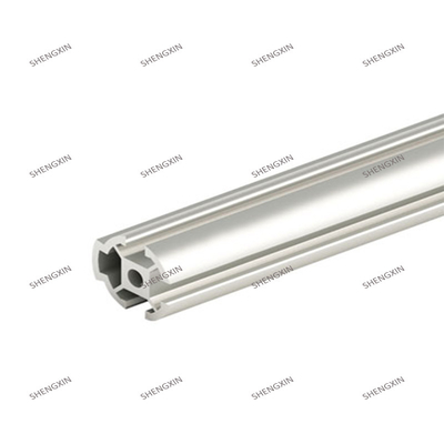 Profiles de extrusión de aluminio de tubos anodizados de plata de la serie 6000 para aleaciones de acero