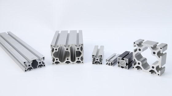 Profiles de extrusión de aluminio anodizado de plata de alta tolerancia para herramientas de transporte