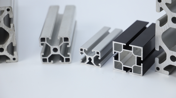 Profiles de extrusión de aluminio anodizado de plata de alta tolerancia para herramientas de transporte