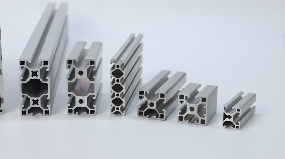 Profiles de extrusión de aluminio anodizado de plata de alta tolerancia para herramientas de transporte