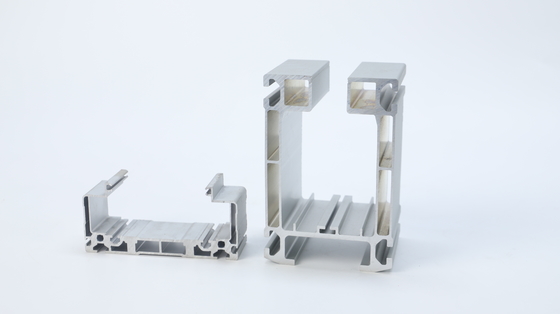 Profiles de extrusión de aluminio anodizado de plata de alta tolerancia para herramientas de transporte