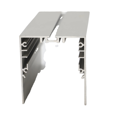 Profiles de extrusión de aluminio anodizado de ahorro energético para la bandeja de lámparas de tamaño personalizado