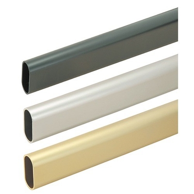 Shengxin oval de aluminio de la barra del armario 5.8-6.0M longitud es una aleación para el perfil de aluminio plano