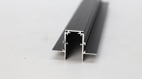 Profiles de extrusión de aluminio anodizado de ahorro energético para la bandeja de lámparas de tamaño personalizado