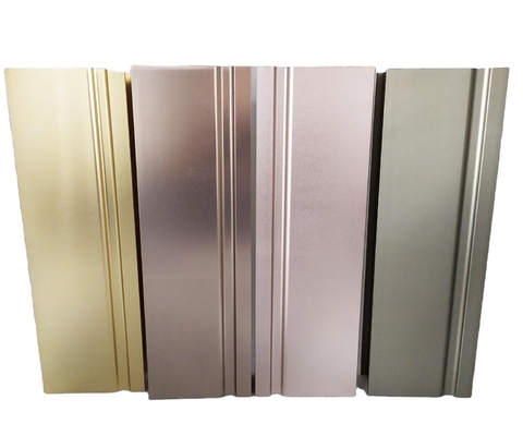 Profile de puerta corredera de aluminio Shengxin con certificación ISO9001/ISO14001/ISO18001