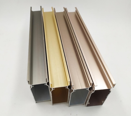 Profile de puerta corredera de aluminio Shengxin con certificación ISO9001/ISO14001/ISO18001