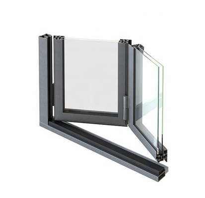 Los perfiles de extrusión de aluminio de acabado de molino para ventanas y puertas cumplen con el estándar GB Shengxin