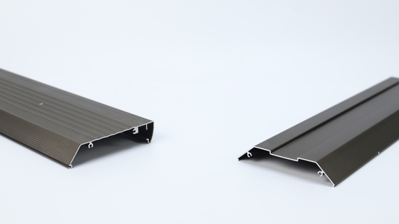 Tamaño personalizado Perfiles de extrusión de aluminio anodizado negro para carcasas de altavoces de energía