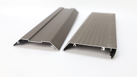 Tamaño personalizado Perfiles de extrusión de aluminio anodizado negro para carcasas de altavoces de energía