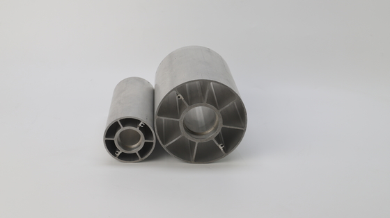 Alloy 6063 Customized Silver Anodized Aluminium Extrusion Profiles Tubos redondos