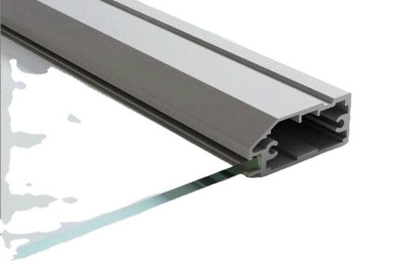 Profile de aluminio extrudido en acabado de molino para el cliente