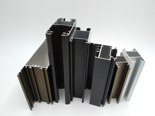 Perfiles extrudidos de aluminio de aleación de aluminio 6063