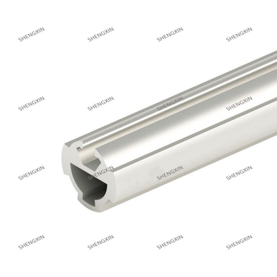 Temperatura T3-T8 Extrusión personalizada Profile de aluminio industrial anodizante de plata