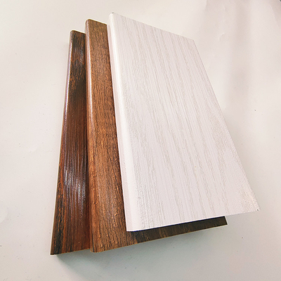 Perfiles de extrusión de aluminio de tubo cuadrado de grano de madera personalizados para materiales
