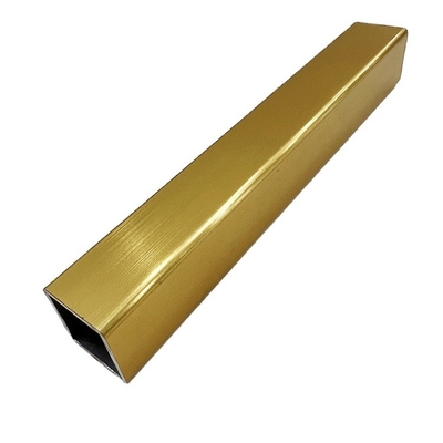 Tubo de aluminio de corte cuadrado de la serie 6000 para procesamiento de perforación y diversas formas