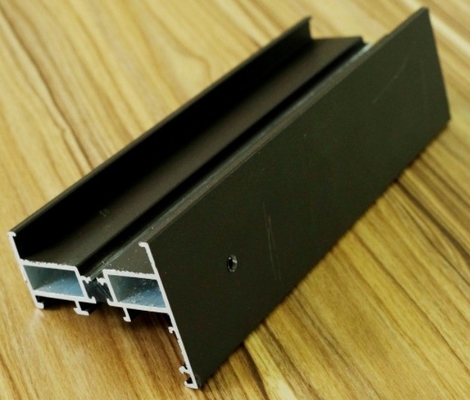 Perfiles de aluminio anodizado recubiertos en polvo de la serie 6000 para ventanas y puertas versátiles