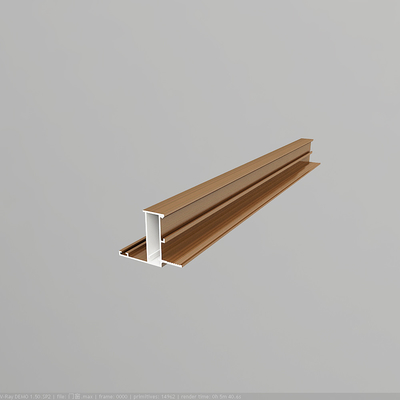 Perfiles de extrusión de aluminio Herramientas de transporte Tolerancia ± 1% para ventanas y puertas
