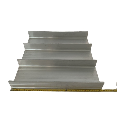Perfil de aluminio de construcción de extrusión sísmica personalizado para aplicaciones modernas al aire libre