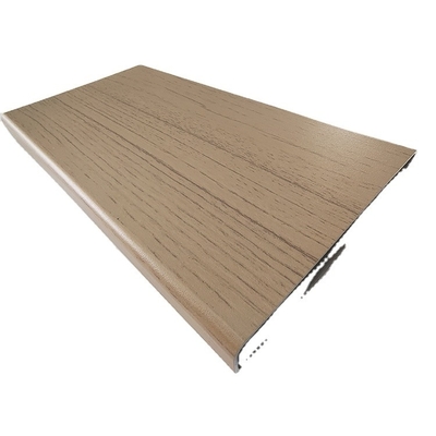 Revestimiento 3D de madera para puerta de armario de armario de madera hecha de aleación de aluminio 6063 6061