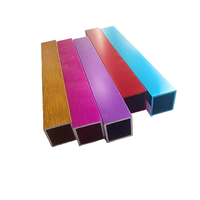 Revestimiento en polvo 6061 6063 T3 T5 T6 Perfil de aluminio de extrusión industrial a medida