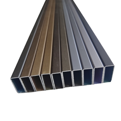 Revestimiento en polvo 6061 6063 T3 T5 T6 Perfil de aluminio de extrusión industrial a medida