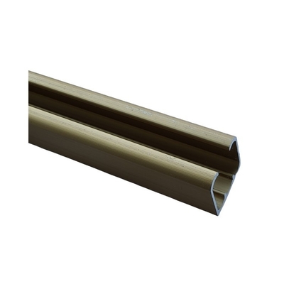 Perfiles de aluminio de espesor personalizado para muros de cortina Mullion en el sistema de pantalla de mosca