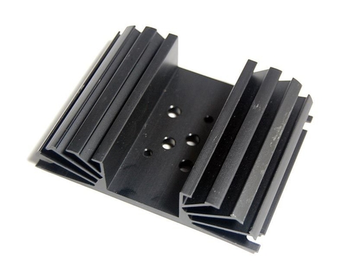 Desenrollamiento 6063 6061 T5 T6 Perfil de aluminio de disipador de calor personalizado para diversas extrusiones