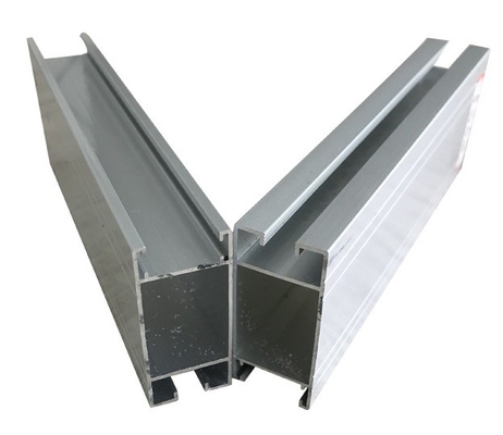 Certificado ISO 6063 6061 Carril de aleación de aluminio anodizado de aluminio de canal extrudido de aluminio de pista T