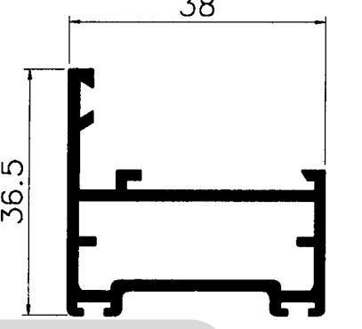 Colombia Serie 7038 5020 3831 744 8025 Shengxin 6063 T5 Perfiles de extrusión de aluminio para puertas