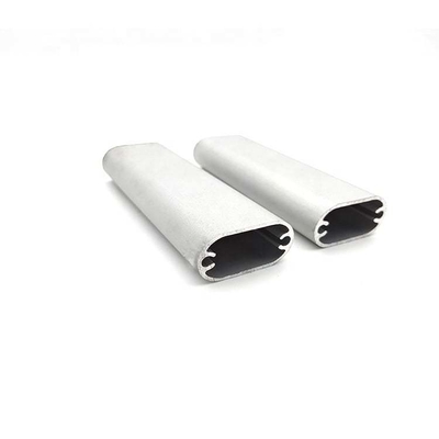 6063/6061 T5 Cuadro estructural de aluminio para perfiles de acabado de tubos cuadrados y redondos