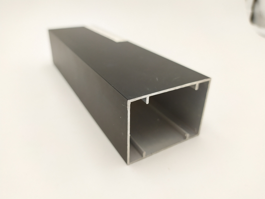 Composición química Tubos cuadrados de aluminio para persianas Persianas y espesor personalizado