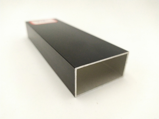 Composición química Tubos cuadrados de aluminio para persianas Persianas y espesor personalizado