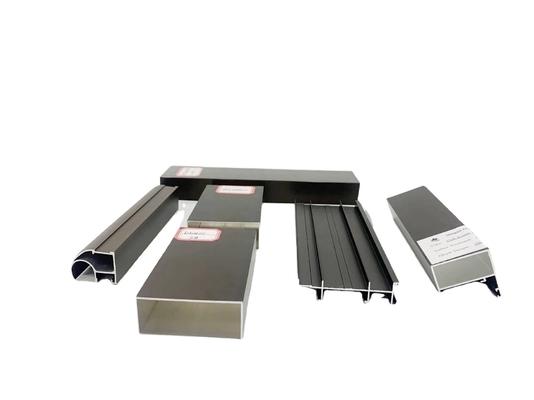 Profile de aluminio cuadrado de revestimiento en polvo para ventanas y puertas Norma GB5237-2008
