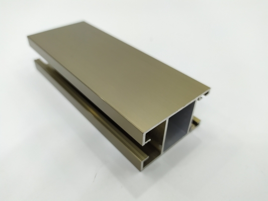 Profiles de extrusión de aluminio templado T3-T8 para marcos de ventanas y puertas de forma cuadrada