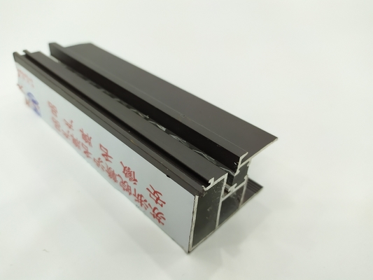 Profil de extrusión de aluminio grande 6063 Grado de aleación para aplicaciones de ventanas y puertas