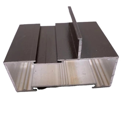 Perfil de aluminio de la serie 6000 para ventanas corredizas y marcos de puertas en Sudáfrica