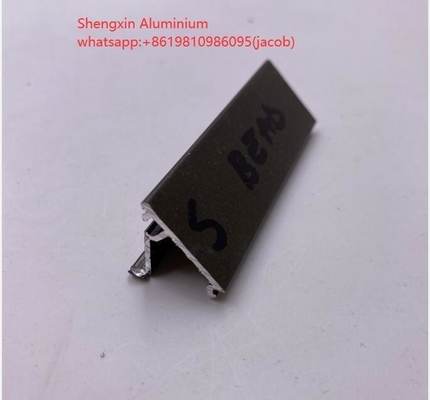 Perfil de aluminio de la serie 6000 para ventanas corredizas y marcos de puertas en Sudáfrica