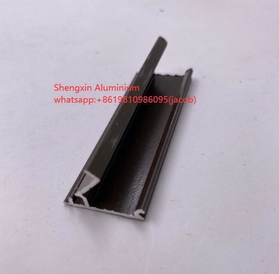 Perfil de aluminio de la serie 6000 para ventanas corredizas y marcos de puertas en Sudáfrica
