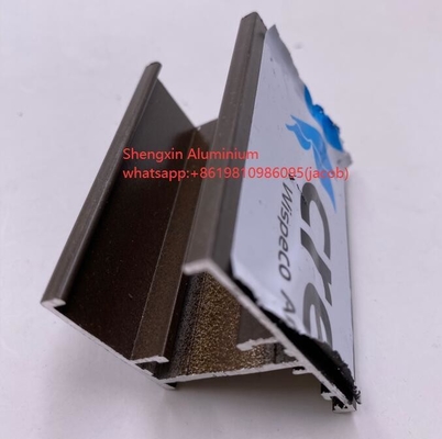 Perfil de aluminio de la serie 6000 para ventanas corredizas y marcos de puertas en Sudáfrica